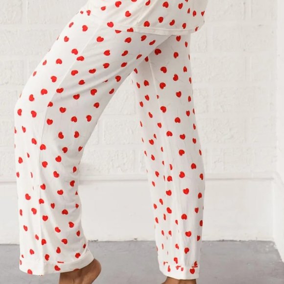 Riot Theory Rumer Heart Lollipop Bamboo Pajama Pants in XS - Picture 3 of 4